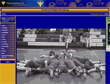 Tablet Screenshot of crwrestling.teamopolis.com
