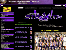 Tablet Screenshot of albuquerquestealth.teamopolis.com