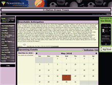 Tablet Screenshot of cudreamteam.teamopolis.com
