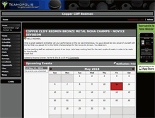 Tablet Screenshot of ccaanovice.teamopolis.com