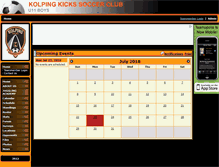 Tablet Screenshot of kolpingkickssoccer.teamopolis.com