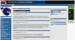 Desktop Screenshot of bluehawks.teamopolis.com