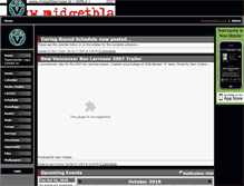 Tablet Screenshot of midgetblacrosse.teamopolis.com