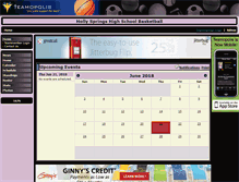 Tablet Screenshot of hshsathletics.teamopolis.com
