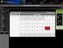 Tablet Screenshot of icesharks.teamopolis.com