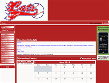 Tablet Screenshot of conwaycats8s.teamopolis.com