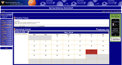 Desktop Screenshot of dekaneybasketball.teamopolis.com