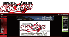 Desktop Screenshot of hamiltoncyclones.teamopolis.com