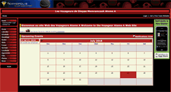 Desktop Screenshot of lesvoyageurs.teamopolis.com