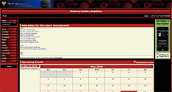 Desktop Screenshot of dickenshockey.teamopolis.com