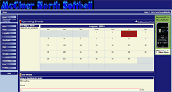 Desktop Screenshot of mccluernorthsoftball.teamopolis.com