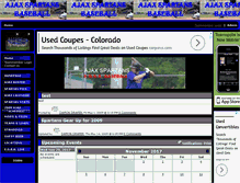 Tablet Screenshot of ajaxspartans.teamopolis.com