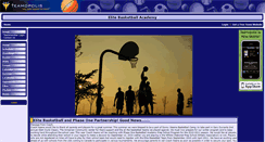 Desktop Screenshot of elitebasketballacademy.teamopolis.com
