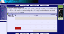 Desktop Screenshot of knoxvilleforce.teamopolis.com