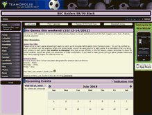 Tablet Screenshot of ladyraidersblack9899.teamopolis.com
