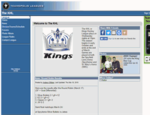 Tablet Screenshot of khl.teamopolis.com