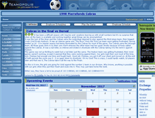 Tablet Screenshot of 1998cobras.teamopolis.com
