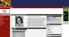 Desktop Screenshot of easttexassoftballleague.teamopolis.com
