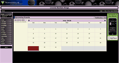 Desktop Screenshot of livoniabantamkings.teamopolis.com