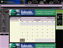 Tablet Screenshot of livoniabantamkings.teamopolis.com