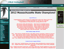 Tablet Screenshot of crlsvolleyball.teamopolis.com