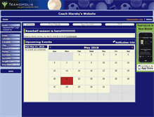 Tablet Screenshot of coachstarsky.teamopolis.com