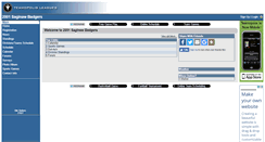 Desktop Screenshot of 01saginawbadgers.teamopolis.com