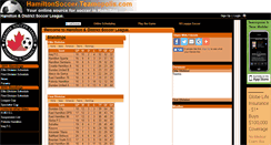 Desktop Screenshot of hamiltonsoccer.teamopolis.com