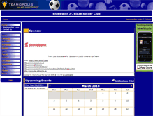 Tablet Screenshot of bluewaterblaze.teamopolis.com