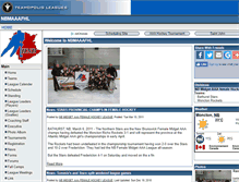 Tablet Screenshot of nbmidgetaaafemalehockey.teamopolis.com