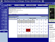 Tablet Screenshot of bellwrestling.teamopolis.com