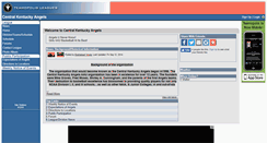 Desktop Screenshot of centralkyangels.teamopolis.com