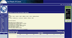 Desktop Screenshot of lionsvball.teamopolis.com