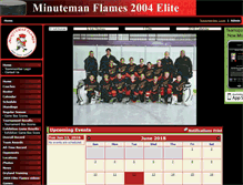 Tablet Screenshot of flames2004elite.teamopolis.com