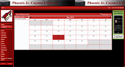 Desktop Screenshot of coyotes16u.teamopolis.com