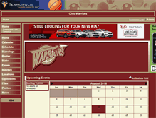Tablet Screenshot of ohiowarriors.teamopolis.com