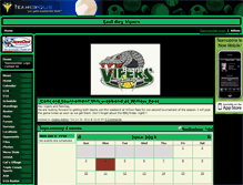 Tablet Screenshot of eastbayvipers.teamopolis.com