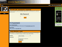 Tablet Screenshot of livoniaflyers.teamopolis.com