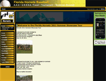 Tablet Screenshot of floridahornets.teamopolis.com