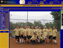 Tablet Screenshot of olojsoftball.teamopolis.com