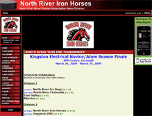 Tablet Screenshot of northriverironhorses.teamopolis.com