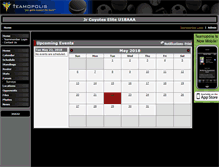 Tablet Screenshot of coyotes18u.teamopolis.com