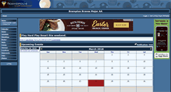 Desktop Screenshot of bramptonbraves.teamopolis.com