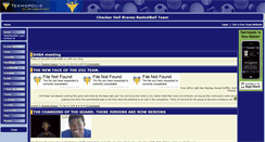 Desktop Screenshot of checkerhallbraves.teamopolis.com