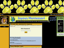 Tablet Screenshot of juniorlions2001r.teamopolis.com