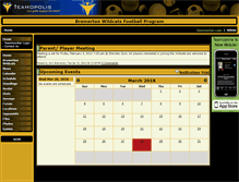 Tablet Screenshot of bremertonwildcats.teamopolis.com