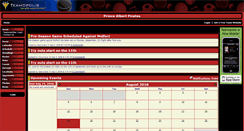 Desktop Screenshot of papirateshockey.teamopolis.com