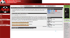 Desktop Screenshot of hudsonvillehornets.teamopolis.com