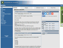 Tablet Screenshot of bcfastpitch.teamopolis.com
