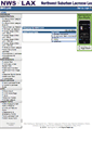 Mobile Screenshot of nwslax.teamopolis.com